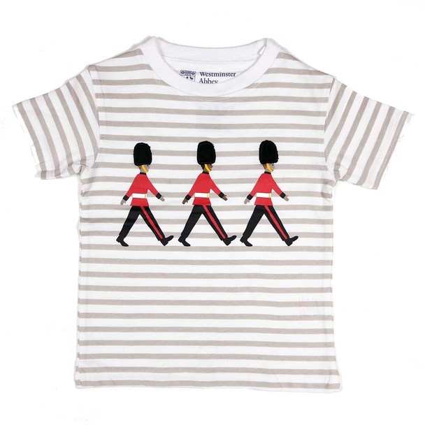 London Guards Striped Cotton T-Shirt