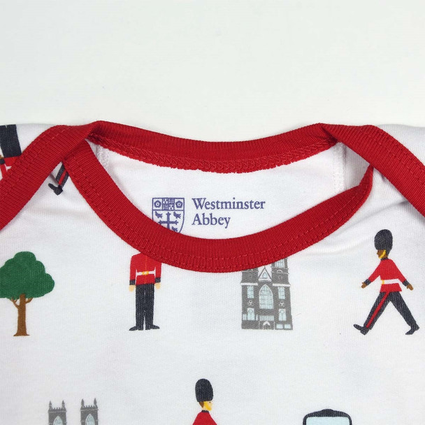 London Inspired Cotton Baby Romper