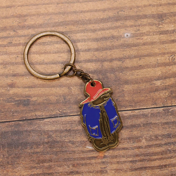 Paddington Bear Metal Keyring