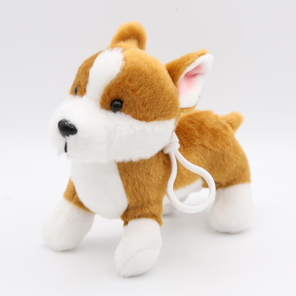 Westminster Abbey Corgi Plush Keyring