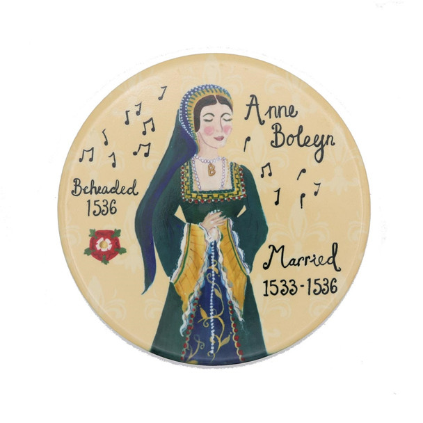 Anne Boleyn Ceramic Coaster