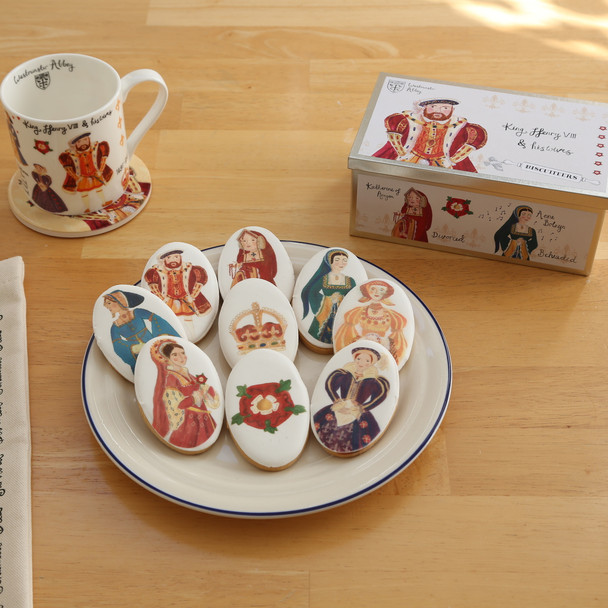 Henry VIII and his Six Wives Biscuiteers Biscuits