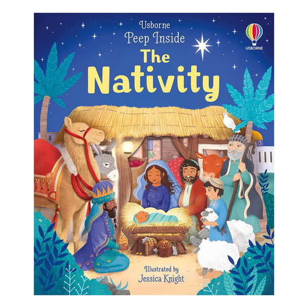 Usborne Peep Inside: The Nativity (Board book)