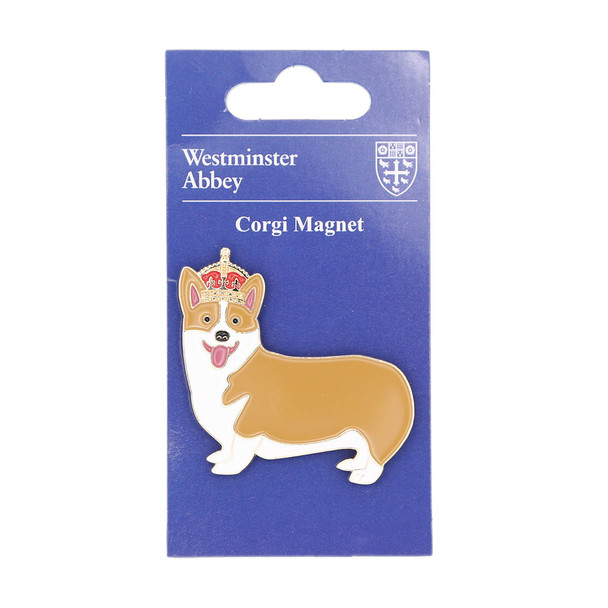 Westminster Abbey Corgi Magnet