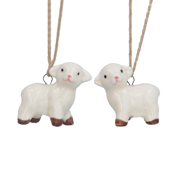 Lamb Ceramic Decoration