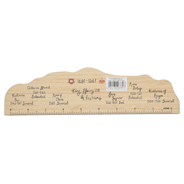 Henry VIII and his Six Wives Wooden Ruler