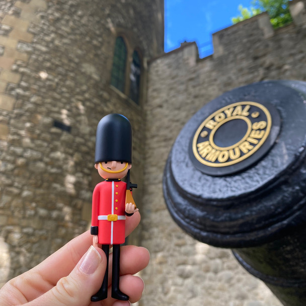 Collectable Cities London Guard Souvenir Art Toy