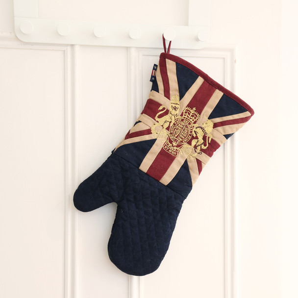 Royal Crest Union Jack Oven Mitt