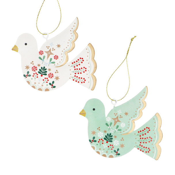 Bird Tin Decoration