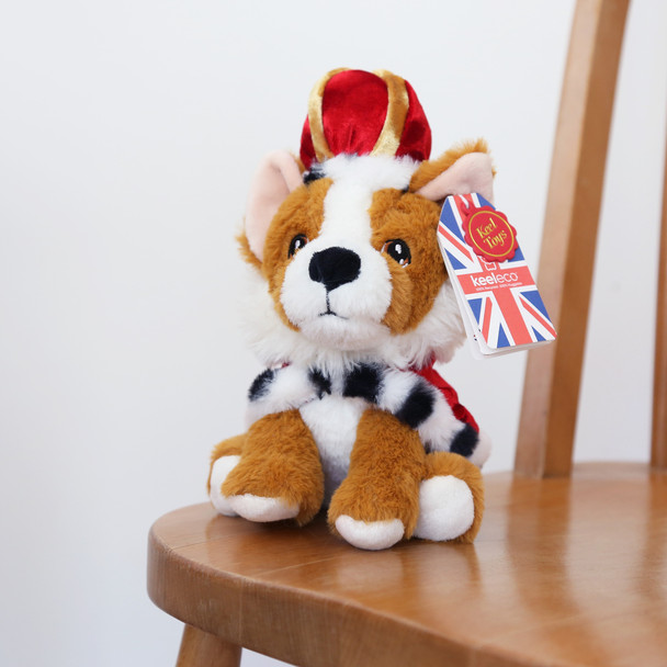 Corgi Toy with Crown and Cape
