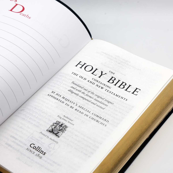 Westminster Abbey Embossed King James Bible (Slipcased)