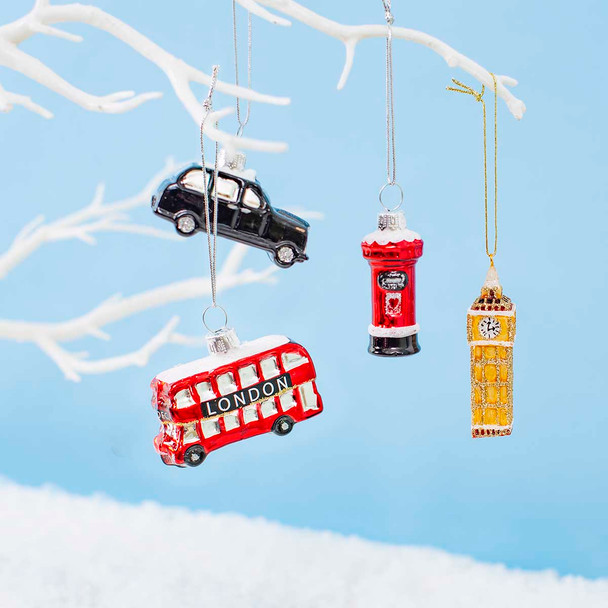 London Mini Bauble Set
