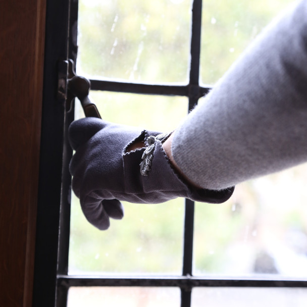 Suki Faux Suede Slate Gloves