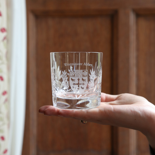 Westminster Abbey Crystal Whisky Tumbler