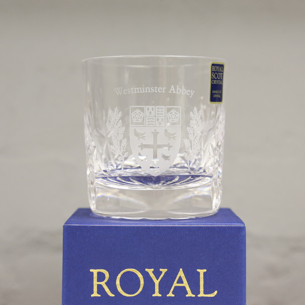 Westminster Abbey Crystal Whisky Tumbler