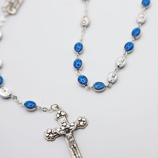 Our Lady Blue Rosary