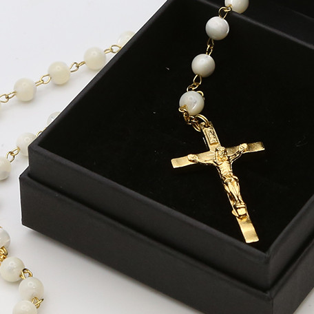 Mother of Pearl Rosary | Westminster Abbey Shop