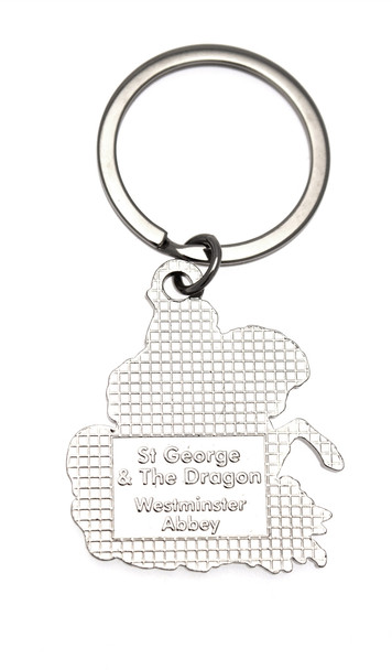 St. George and the Dragon Keyring