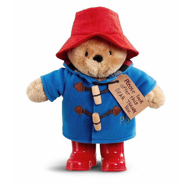 Paddington Bear Set Trenino Con Stazione E Rotaie In Legno