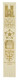 Westminster Abbey Leather Bookmark