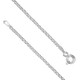 Embellished Sterling Silver Cross Necklace Chain