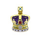 Westminster Abbey St Edward's Crown Pin Badge