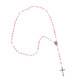 Pink Glass Rosary
