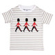 London Guards Striped Cotton T-Shirt