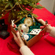 Playing Card Motif Glass Bauble Playing Card Motif Glass Bauble