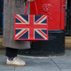 Westminster Abbey Union Jack Jute Bag