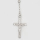 Sterling Silver Rosary Necklace