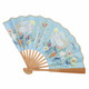 Westminster Abbey Floral Abbey Silk and Bamboo Fan
