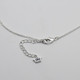 Queen Elizabeth II Sterling Silver Bow Necklace