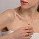 Queen Victoria Pearl Star 18k Gold Plated Necklace