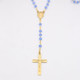 Blue Crystal Rosary