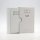 Pocket KJV Leather White Bible