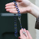 Blue Multicoloured Bead Rosary
