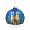 London Christmas Scene Bauble