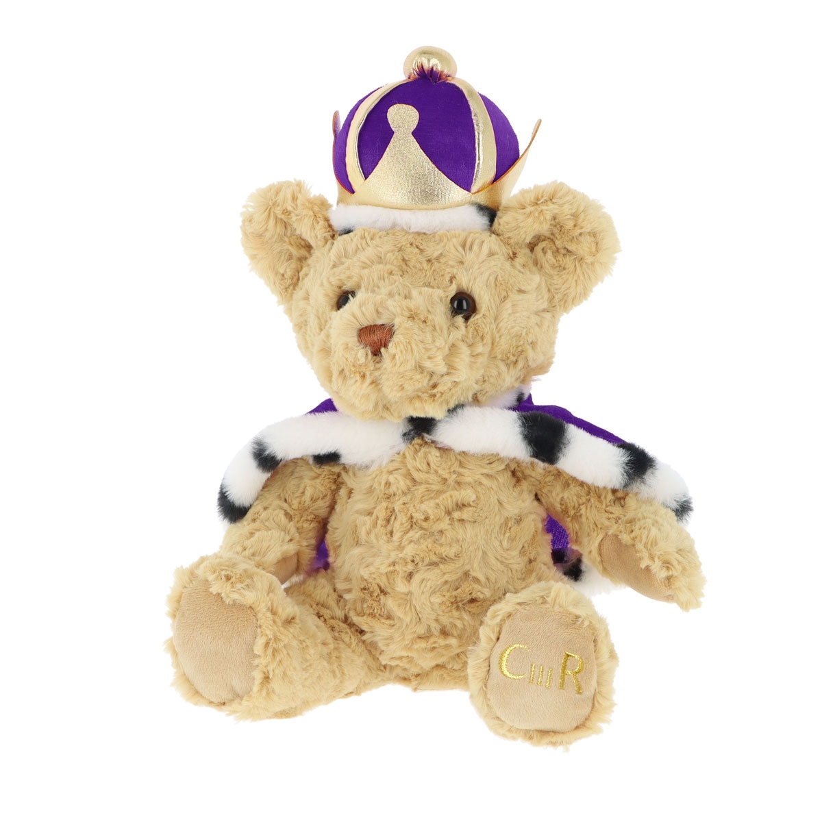 King Charles III Coronation Cuddly Bear Toy | Westminster Abbey Shop