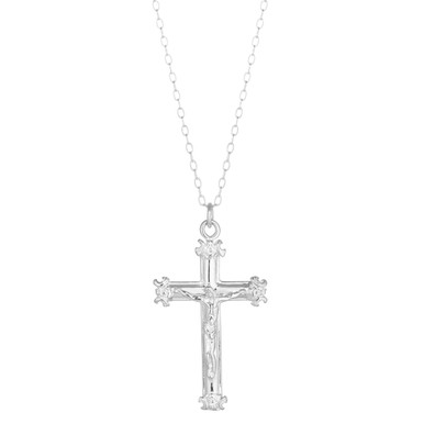 St Edward's Shrine Crucifix Silver Necklace | Westminster Abbey Shop