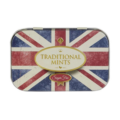 Union Jack Traditional Sugar Free Mints | Westminster Abbey Shop