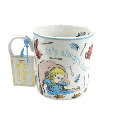 Mug Alice DISNEYLAND PARIS Alice nel Paese delle Meraviglie Tea Time at