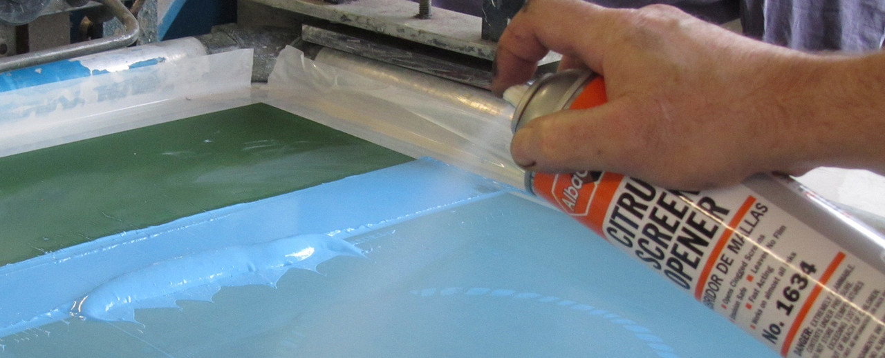 Industries - Screen Printing - Pallet Adhesives & Spray Equipment - AlbaChem