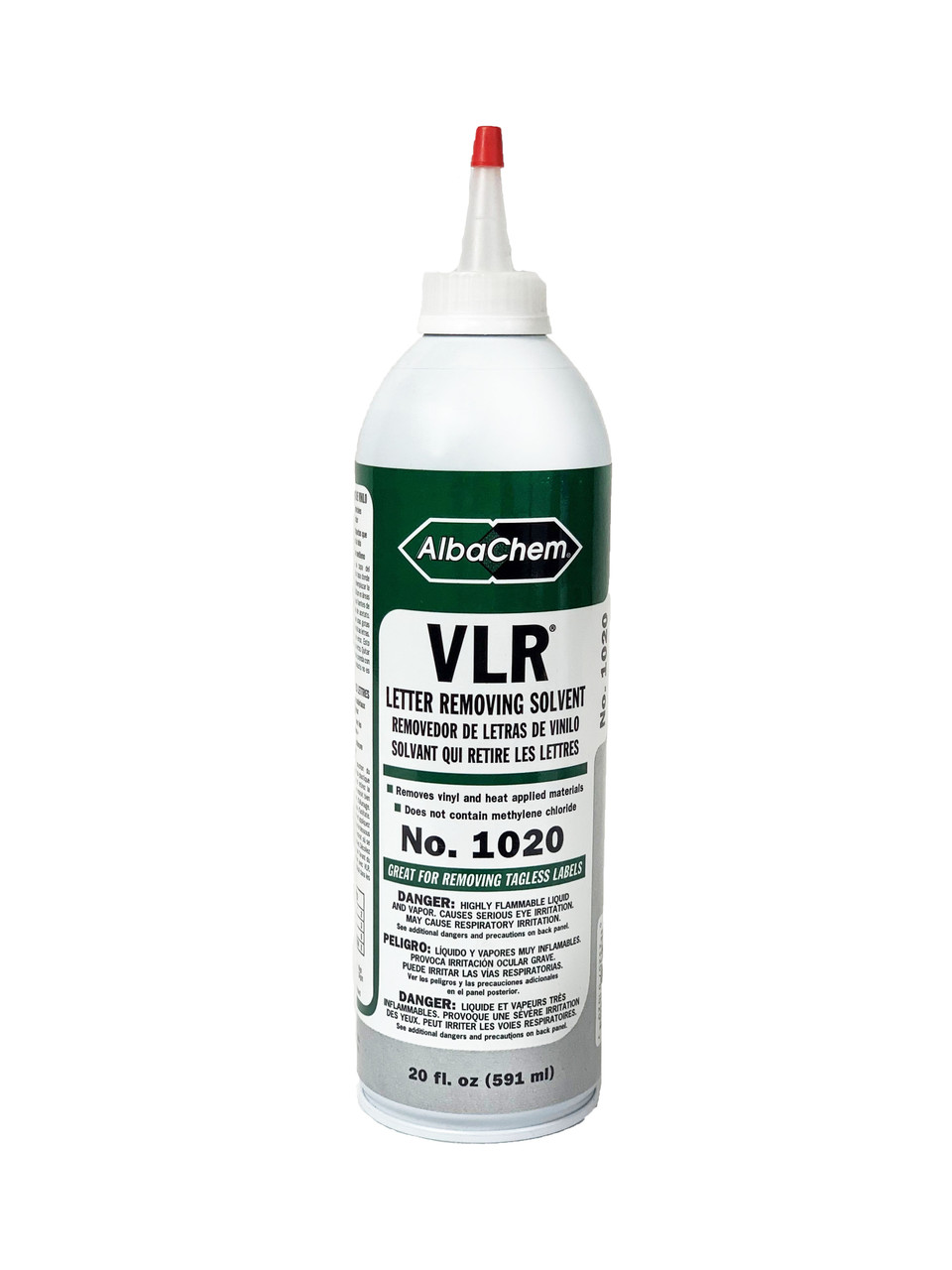 AlbaChem VLR Vinyl Lifter for Fabric - Fast-Drying & No Residue Vinyl  Remover