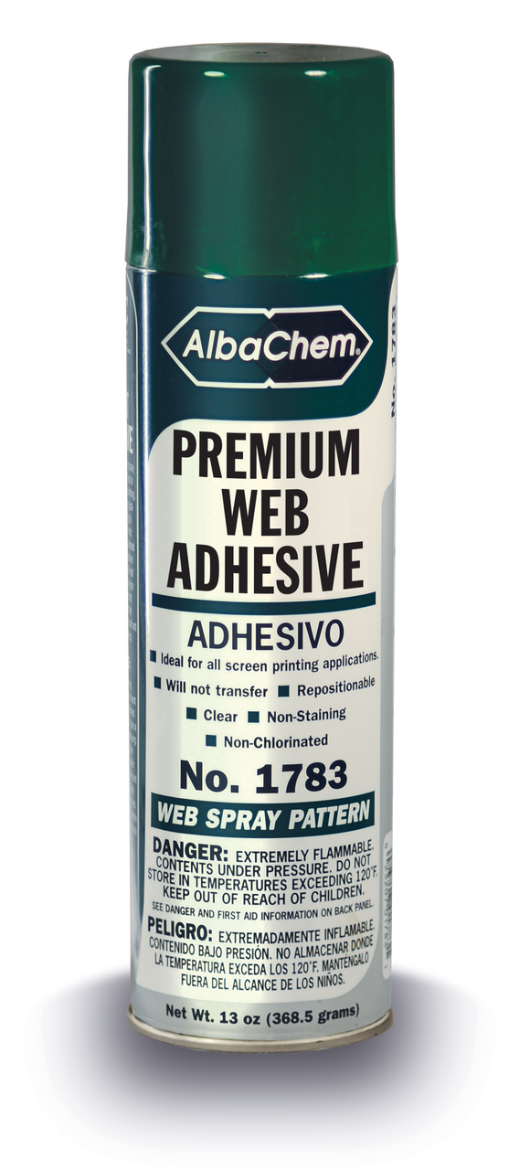 Web Spray Screen Printing Platen Adhesive