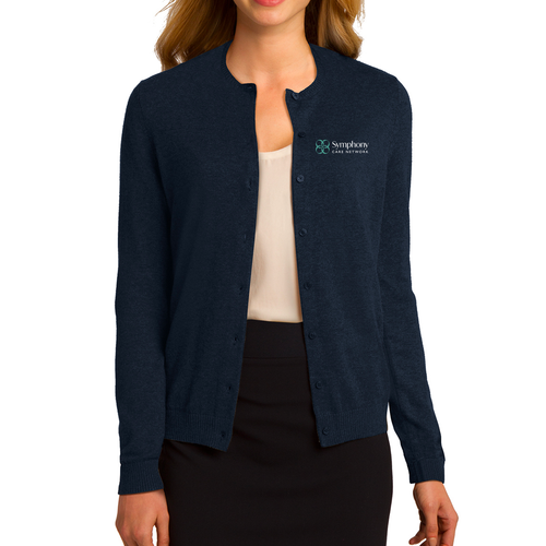 Symphony Port Authority Ladies Cardigan Sweater