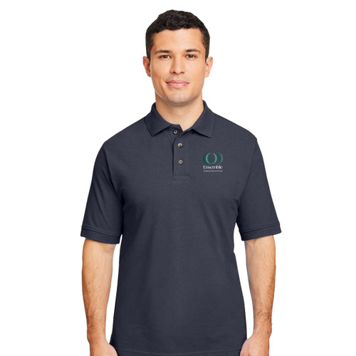 Ensemble Harriton Men's Ringspun Cotton Pique Polo