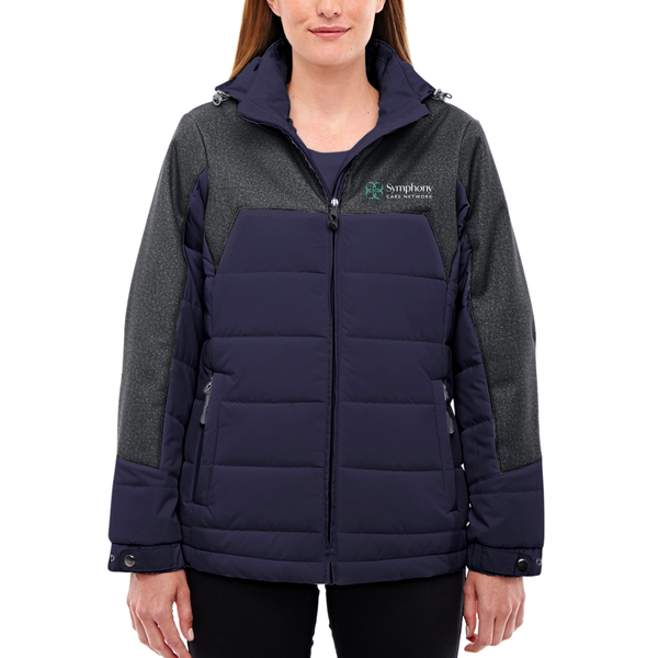 Symphony North End Ladies Excursion Meridian Insulated Jacket