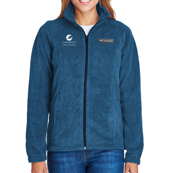 Oakmont Ladies Columbia Benton Springs Full Zip Fleece