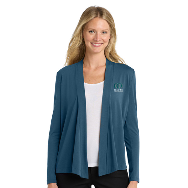 Ensemble Port Authority Ladies Concept Knit Cardigan Sweater